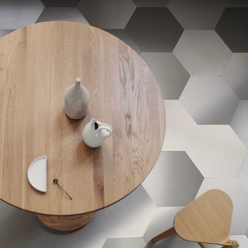 Tomette en acier - SILVERY COLLECTION - BRUSHED STEEL - Planium - brillante / finition mat / d'intérieur