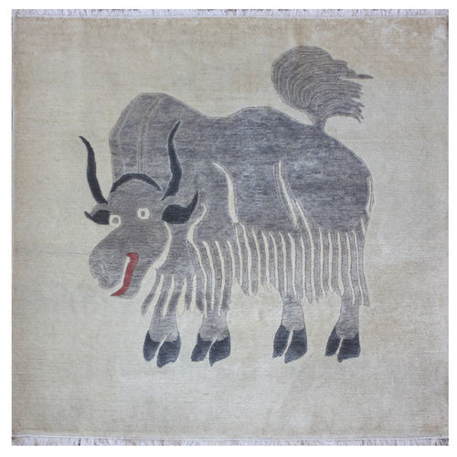 Tapis contemporain - Yak  - DESIGNERCARPETS Drechsle - à motif animalier / en laine / carré