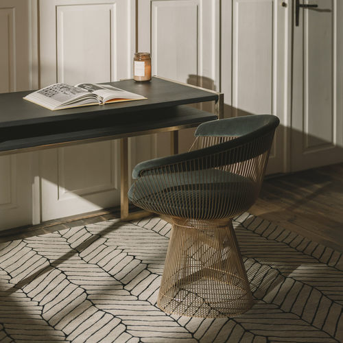 Tapis contemporain - Atlas - DESIGNERCARPETS Drechsle - à motif / en soie / en laine du Tibet