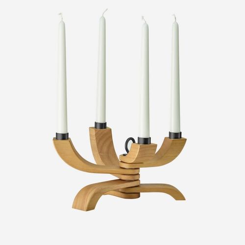 Chandelier en bois teinté - NORDIC LIGHT - DESIGN HOUSE STOCKHOLM - en chêne