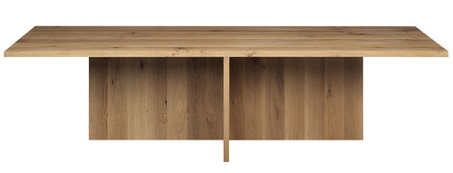 Table contemporaine - TA18 ZEHN - e15 - en chêne / en bois massif / en bois huilé