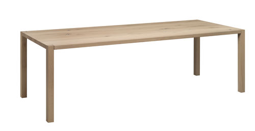 Table à manger contemporaine - TA19 SLOANE - e15 - en chêne / en noyer / en bois massif
