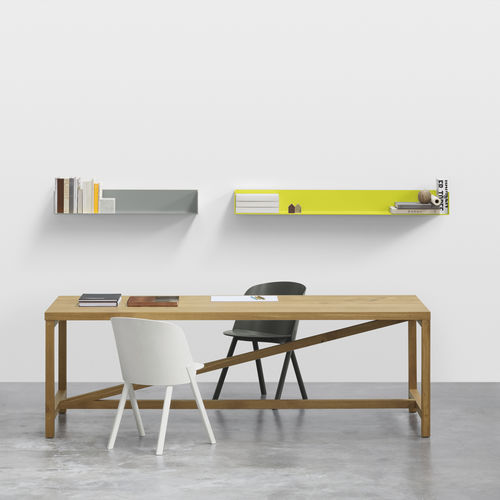 Étagère murale - SH06 PROFIL - e15 - contemporaine / en aluminium laqué / pour bureau