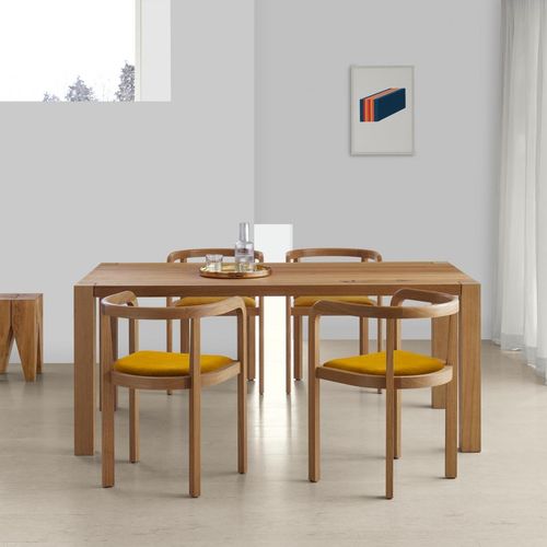 Table contemporaine - TA22 HOLBORN - e15 - en chêne / en noyer / en chêne blanc