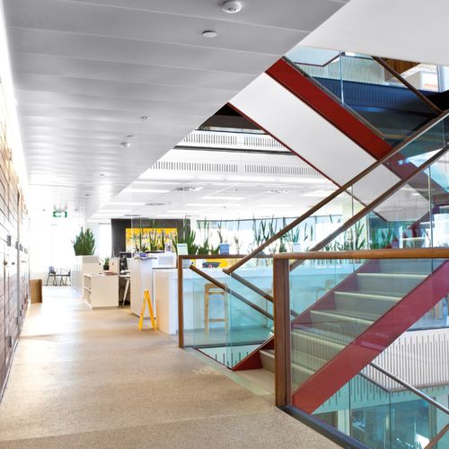 Faux-plafond en aluminium - HQ  - Atena spa - en lames / pour bureau / pour salle de conférence