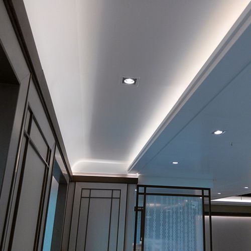 Faux-plafond en aluminium - TRIM - Atena spa - en acier / en panneaux / pour bureau
