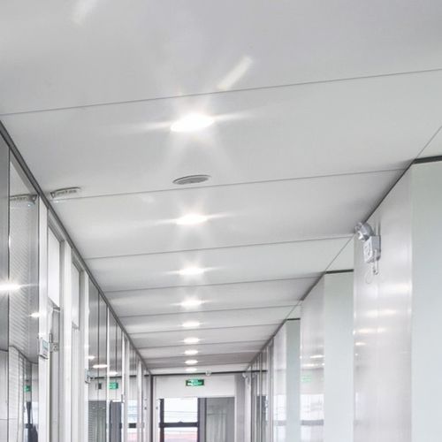Faux-plafond en acier - BRETT | CORRIDOR SC - Atena spa - en panneaux / pour bureau / pour salle de conférence