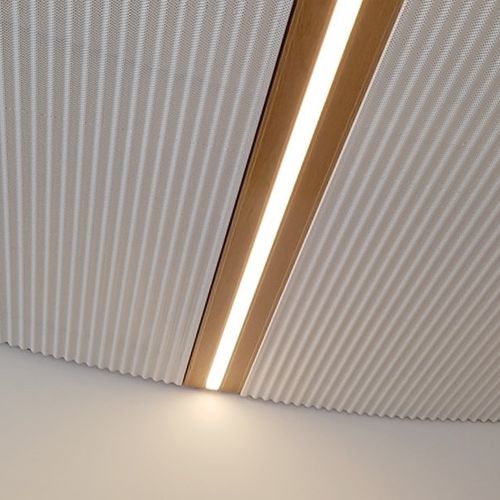 Faux-plafond en acier - WM | SILK DRAPE - Atena spa - en panneaux / d'intérieur / acoustique
