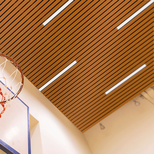 Faux-plafond en aluminium - SR 80 SPORT - Atena spa - en acier / en lames / d'intérieur