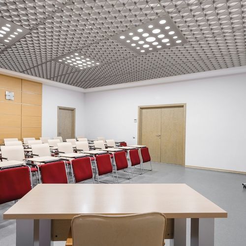 Faux-plafond en aluminium - TRIGON T24 - Atena spa - en acier / en panneaux / d'intérieur