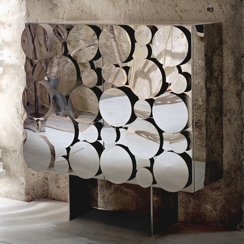 Buffet haut - GAGÀ - OPINION CIATTI - design original / en acier inoxydable / en acier inoxydable poli