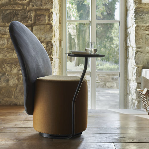 Chaise contemporaine - LOOMI - OPINION CIATTI - d'intérieur / en tissu / en cuir