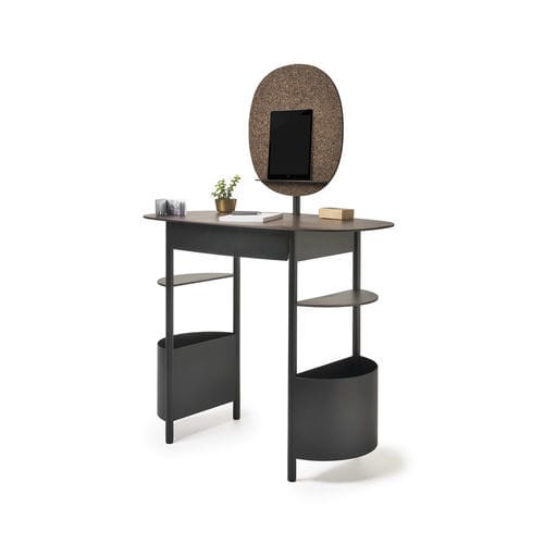 Bureau sur pied - VANILLA - OPINION CIATTI - contemporain / en métal / en cuir