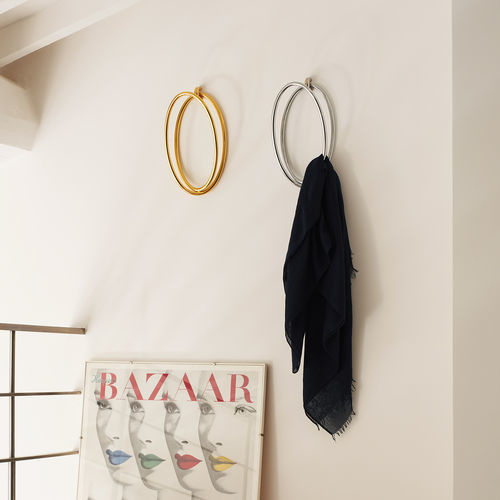 Porte-manteau mural - SENZATEMPO   - OPINION CIATTI - de plafond / design original / en acier chromé