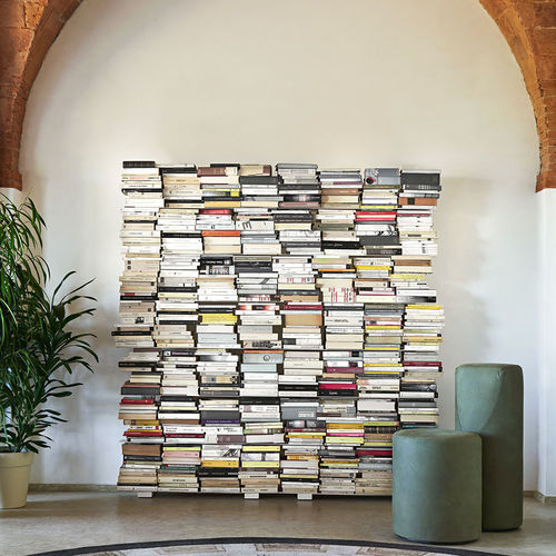 Bibliothèque murale - PACIFICO - OPINION CIATTI - modulable / contemporaine / pour bureau