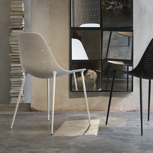 Chaise contemporaine - MAMMAMIA DIAMOND - OPINION CIATTI - d'intérieur / aluminium / en acier galvanisé