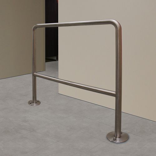 Barrière de protection - PGB SERIES   - dormakaba - fixe / en inox / en verre