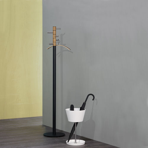 Porte-parapluie en aluminium poli - BASKET - pieperconcept - en mélaminé