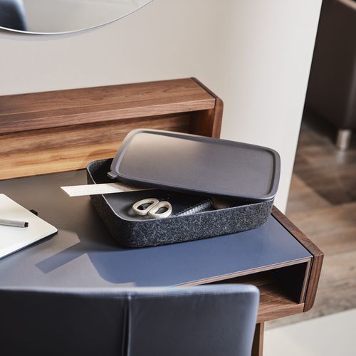 Boîte de rangement en PET - SCATOLA - pieperconcept - avec couvercle