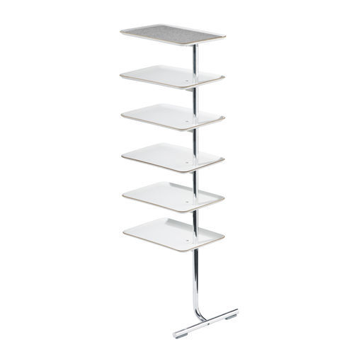 Étagère contemporaine - LUCCA SEI - pieperconcept - en métal / en mélaminé / professionnelle