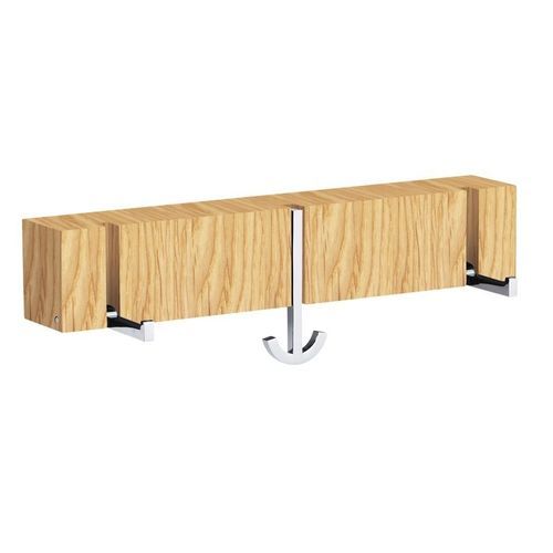 Patère contemporaine - ANCORA TRE - pieperconcept - en métal / en bois massif / individuelle