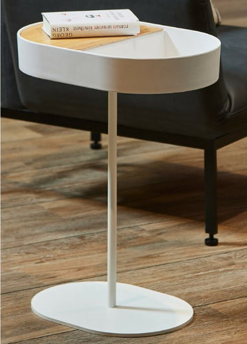 Table d'appoint contemporaine - CICOGNA - pieperconcept - en chêne / en placage de bois / en mélaminé