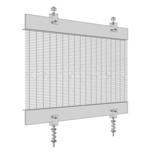 Système de fixation en acier inoxydable - L-SQ 35 - TTM ROSSI SRL - pour bâtiment / pour extérieur