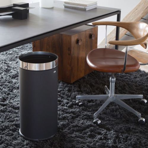 Poubelle en inox - VIPP52 - VIPP - en acier à revêtement par poudre / pour bureau / simple