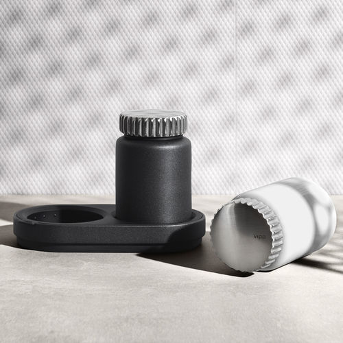 Salière et poivrière en céramique - VIPP263 - VIPP - en inox / à usage domestique