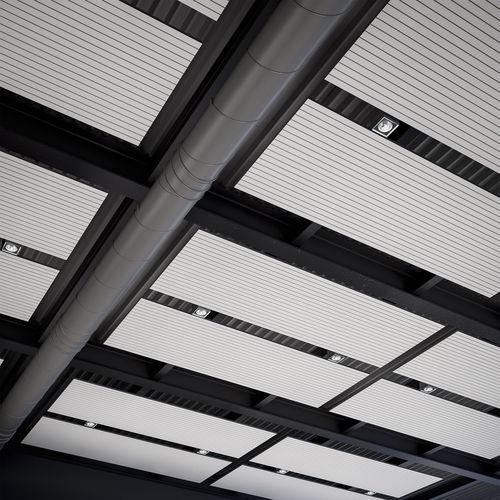 Faux-plafond en bois - PASSEPARTOUT - Fantoni - en panneaux / acoustique / décoratif