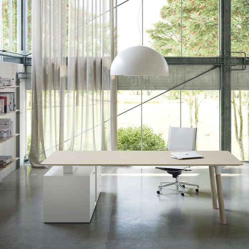 Bureau de direction - WOODS - Fantoni - contemporain / en chêne / en hêtre