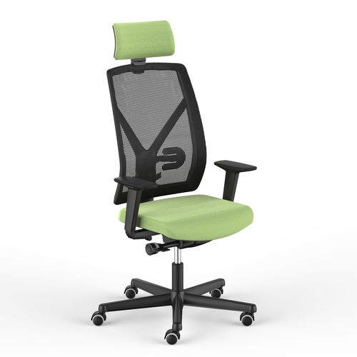 Chaise de bureau contemporaine - DOTWAY - Fantoni - en tissu / tapissée / ergonomique