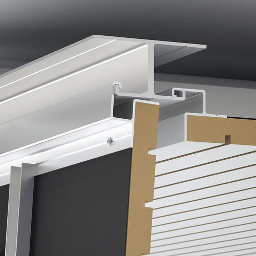 Faux-plafond en bois - EASY ACCESS - Fantoni - en aluminium / en panneaux / acoustique