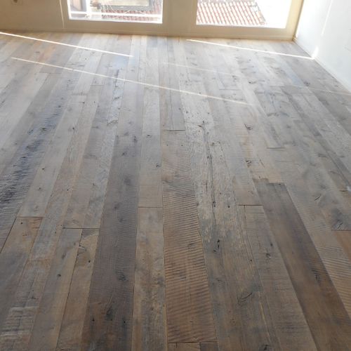 Parquet contrecollé - OLD ALDER - ANTICO TRENTINO DI LUCIO SRL - patiné / flottant