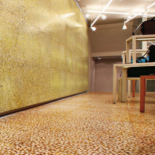 Carrelage en marbre - GIALLO - Effepimarmi - en résine / poli / d'intérieur