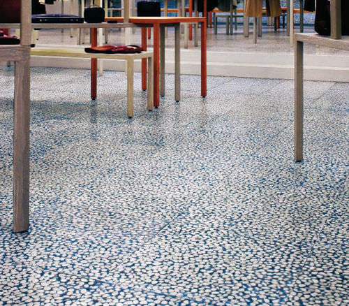 Carrelage en marbre - COBALTO - Effepimarmi - en résine / poli / d'intérieur