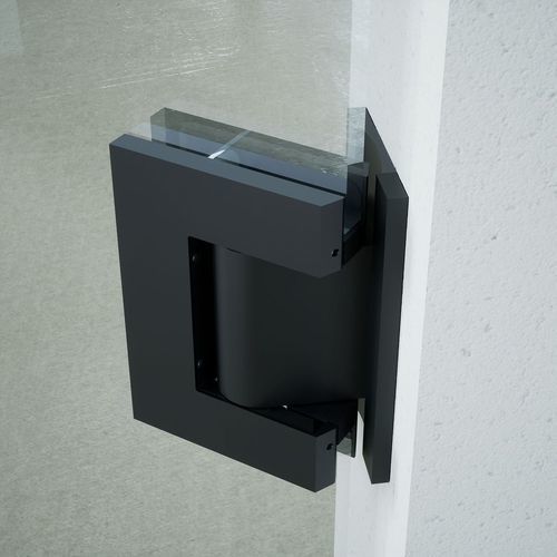 Charnière pour porte en verre - Biloba ORIGINALE - Colcom - en acier inoxydable / avec système d'auto-fermeture / hydraulique