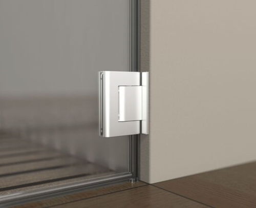 Charnière pour porte en verre - Biloba BT - Colcom - pour porte de