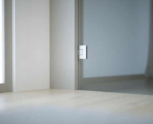 Charnière pour porte en verre - 8500N series - Colcom - pour porte de douche / en polymère / résidentielle