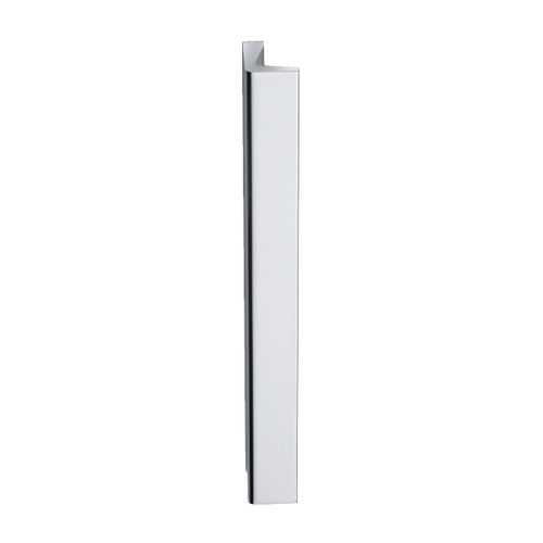 Poignée de tirage pour porte en verre - POR-0400 V - METALGLAS - en aluminium / contemporaine / chromée