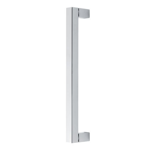 Poignée de tirage de porte - SQUARE - METALGLAS - en aluminium anodisé / contemporaine / chromée