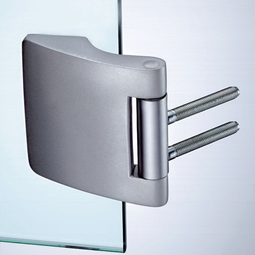 Charnière pour porte en verre - V-402 - METALGLAS - en métal / contemporaine