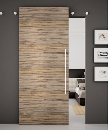 Système coulissant pour porte - INDIPENDENT V-8040 - METALGLAS - pour porte en bois