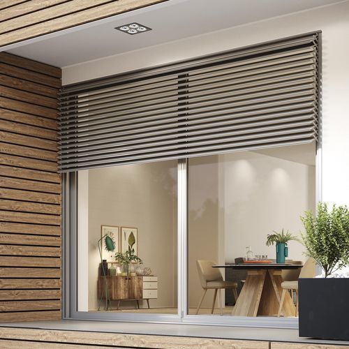 Volet roulant - OSKURA VERTICALE - Sunroom S.p.A. - à lames / aluminium / mat