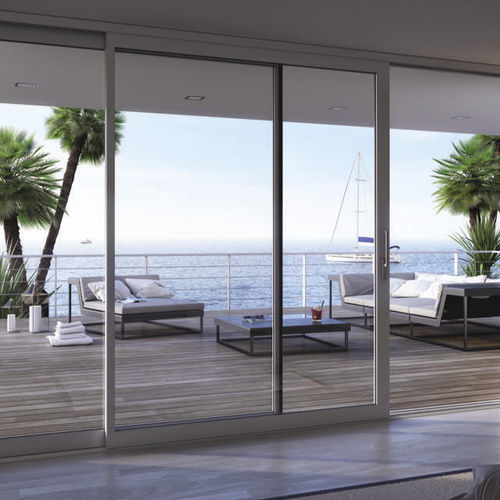 Porte d'entrée - S.85 HD - Sunroom S.p.A. - en polyamide / coulissante / pliante