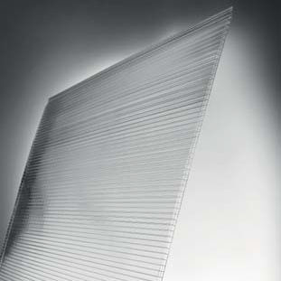 Panneau en polycarbonate alvéolaire - SEPLUX 10 - SEP - plan / pour faux-plafond / pour marquise