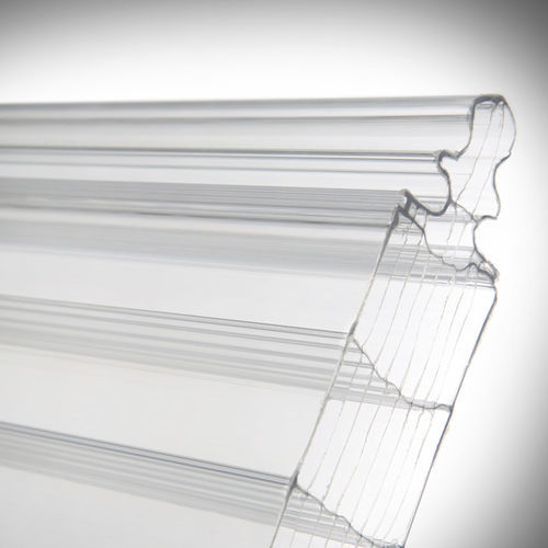 Panneau en polycarbonate alvéolaire - SEPLUX 40 9P - SEP - plan / pour mur-rideau / coloré