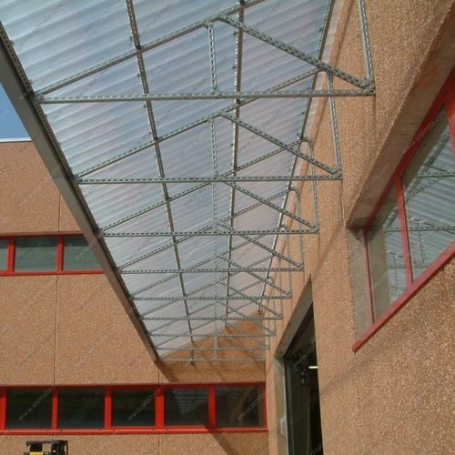 Auvent pour fenêtre - SEP - pour porte / en aluminium / en polycarbonate