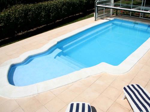 Piscine coque - MDP BEACH - Mon de Pra - d'extérieur / enterrée / en polyester