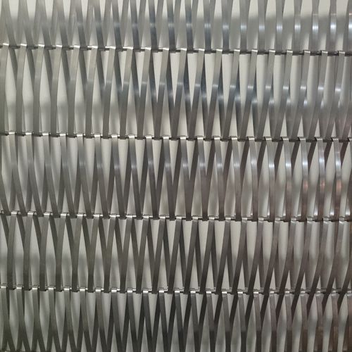 Maille métallique en acier inoxydable - EFFILIA 100 - MC&I - pour façade / à fils en spirale